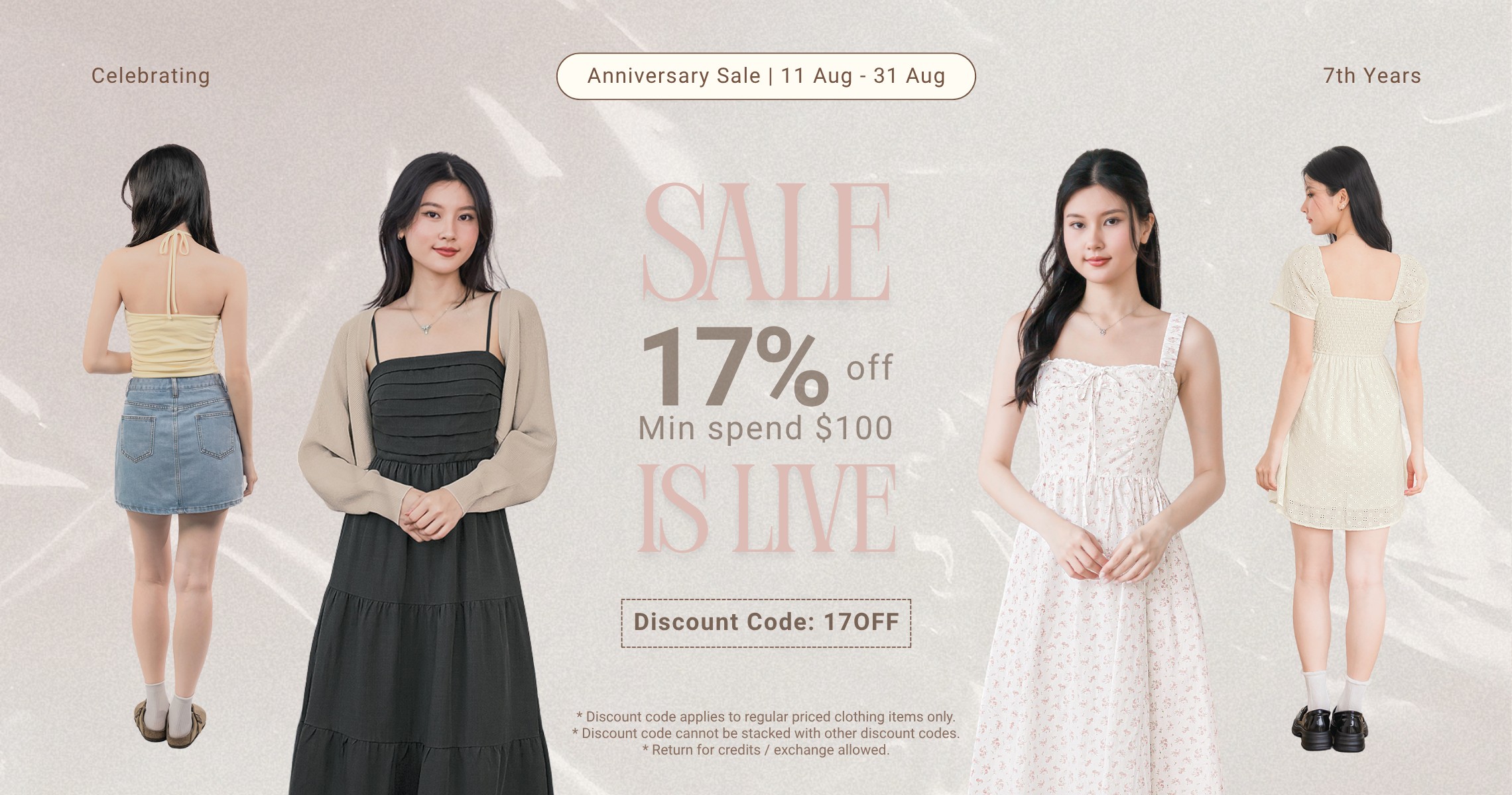 7th Anniversary Sale
