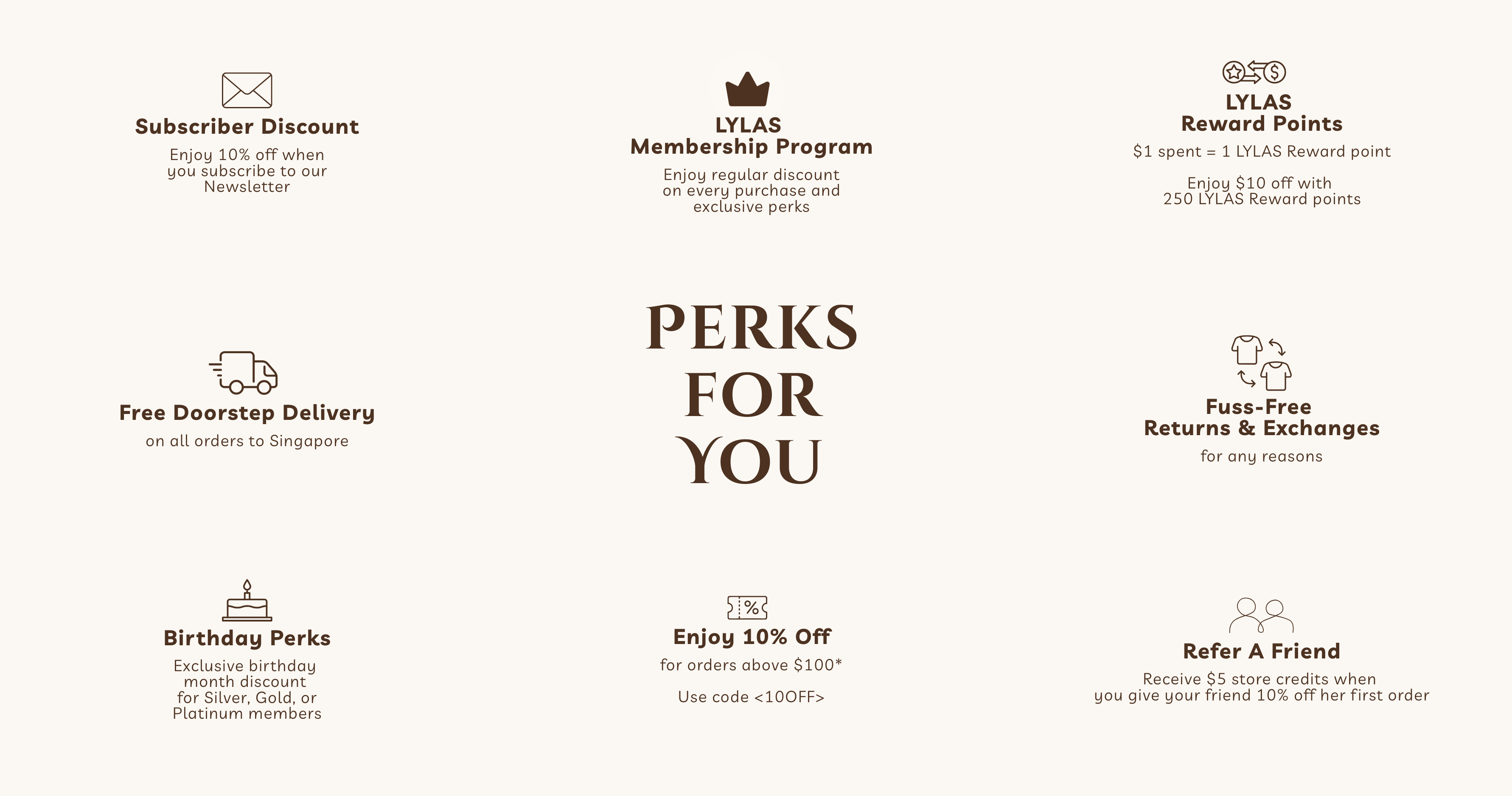Dear Lyla Perks For You
