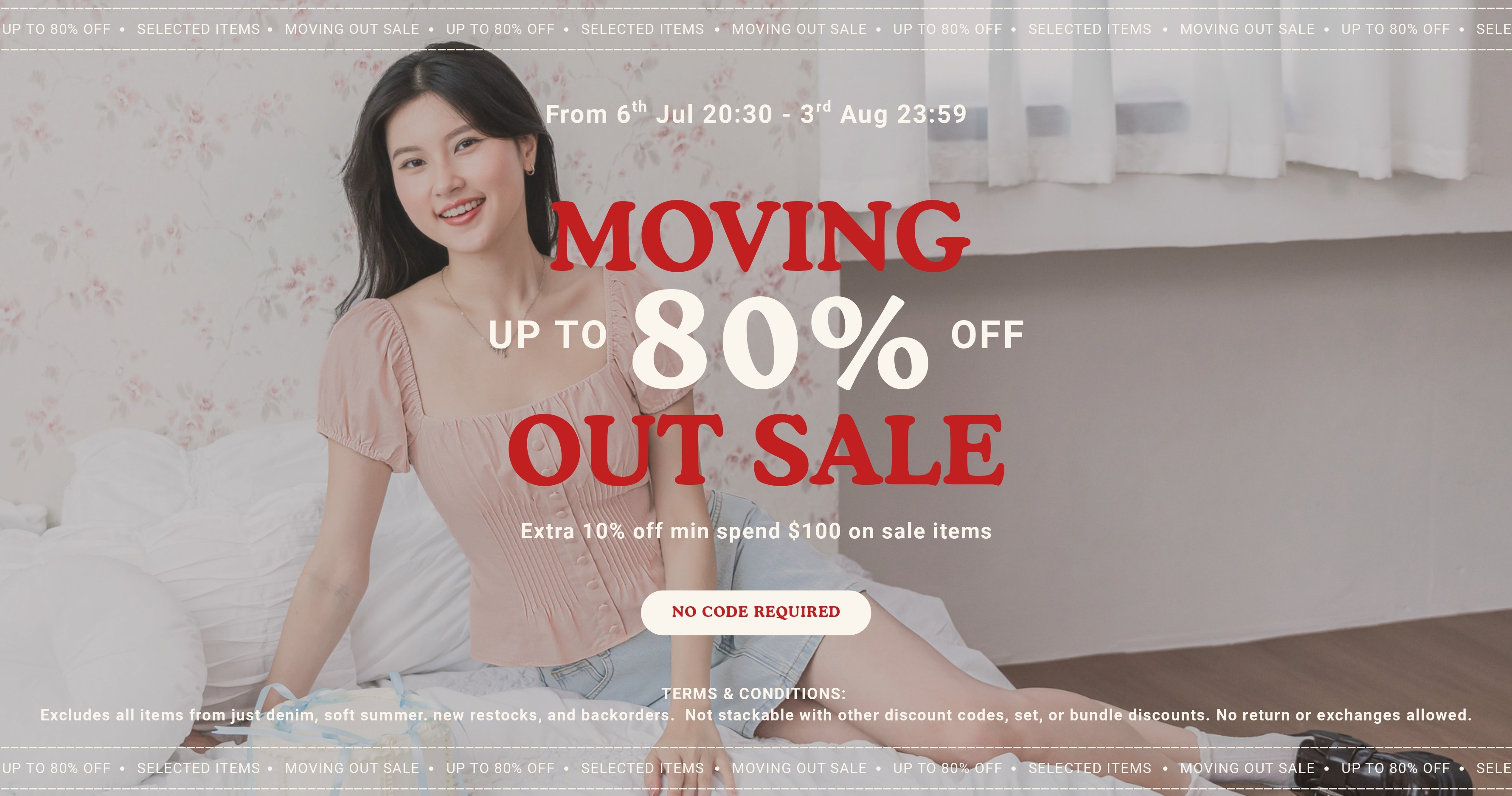 MOVING OUT SALE 2026