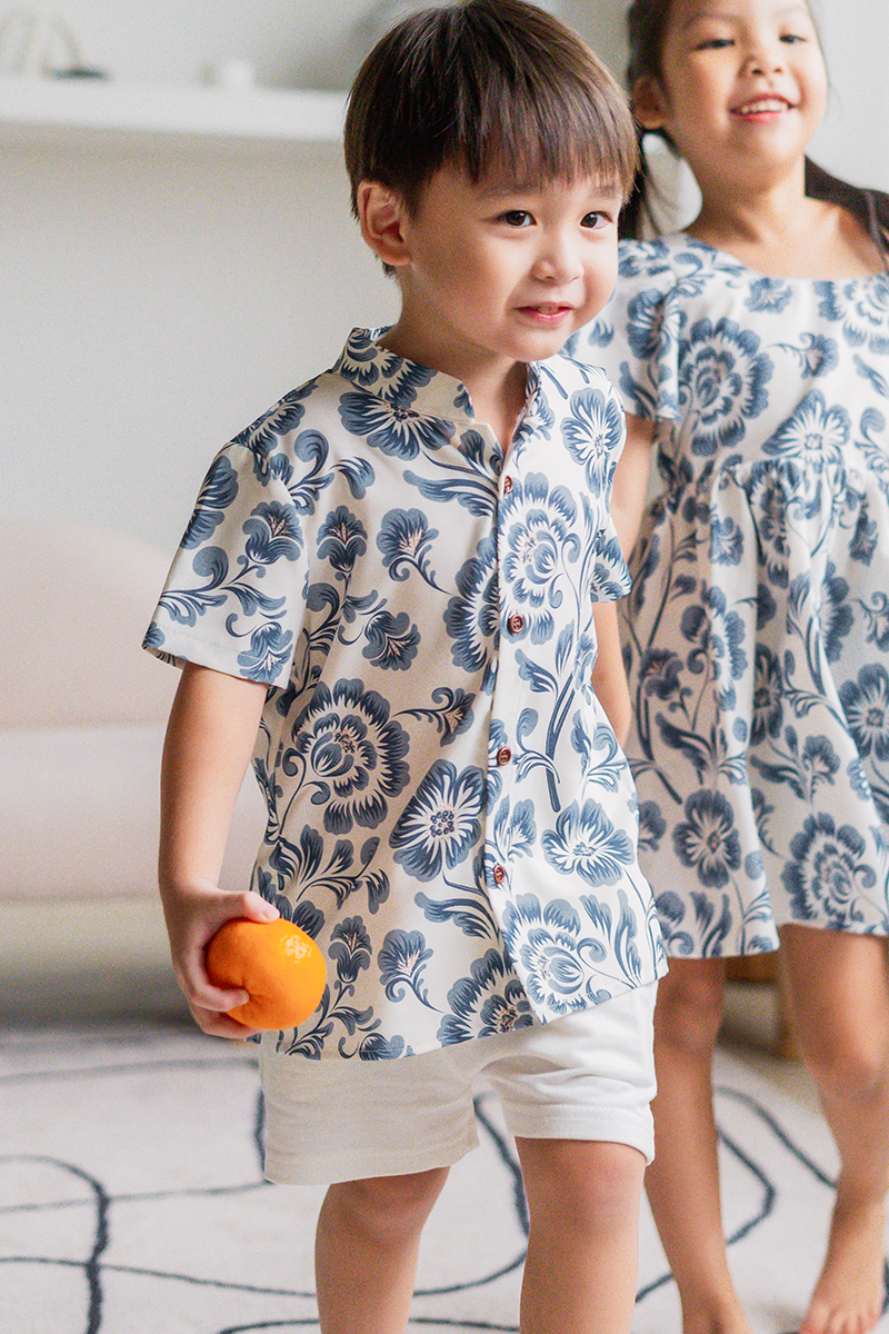 Oriental mandarin clearance collar dress