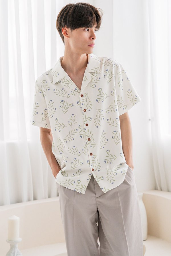 Jayden Collar Shirt (Spring Bliss)