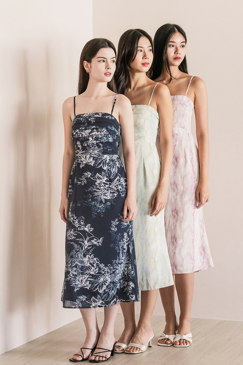 knee length dresses for ladies Free People Cecelia Midi Dress – Shol's boutique main image 1