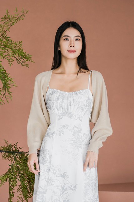 Lindy Slouchy Cardigan (Biscuit)