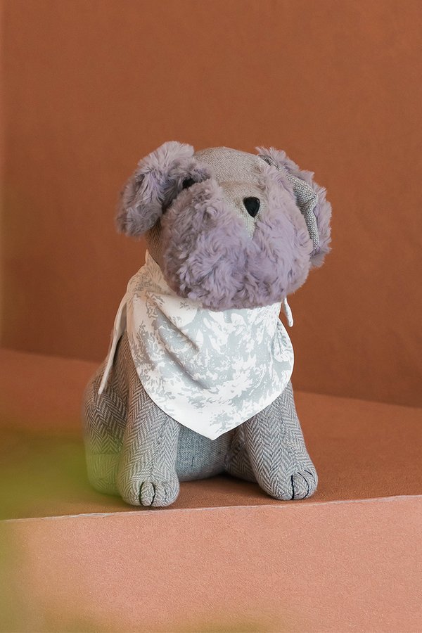 Furbaby Pet Bandana (Gris Earthy Bliss)