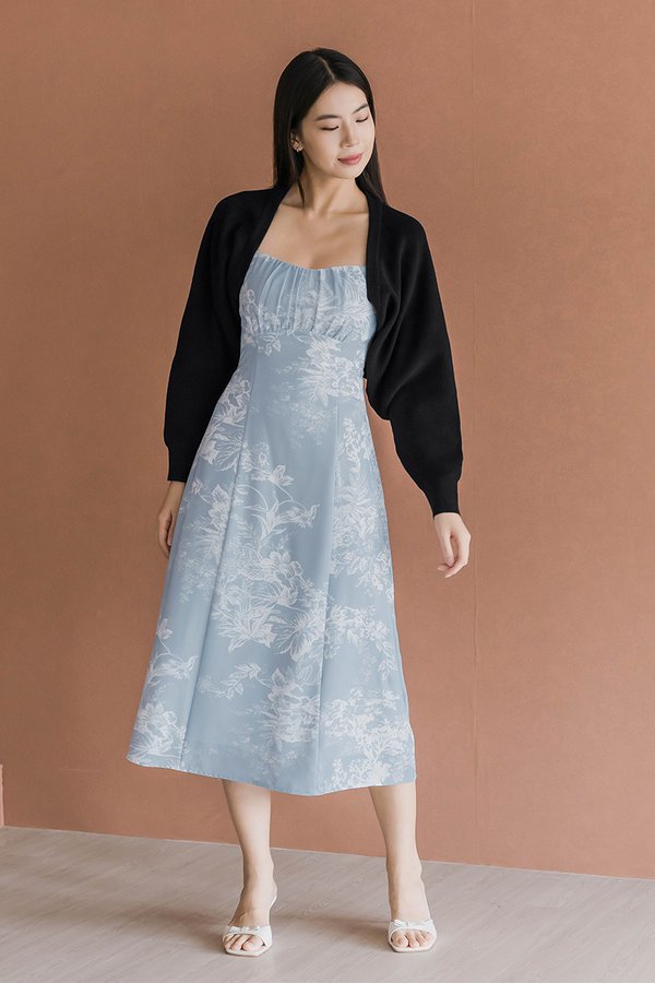 Lindy Slouchy Cardigan (Black)