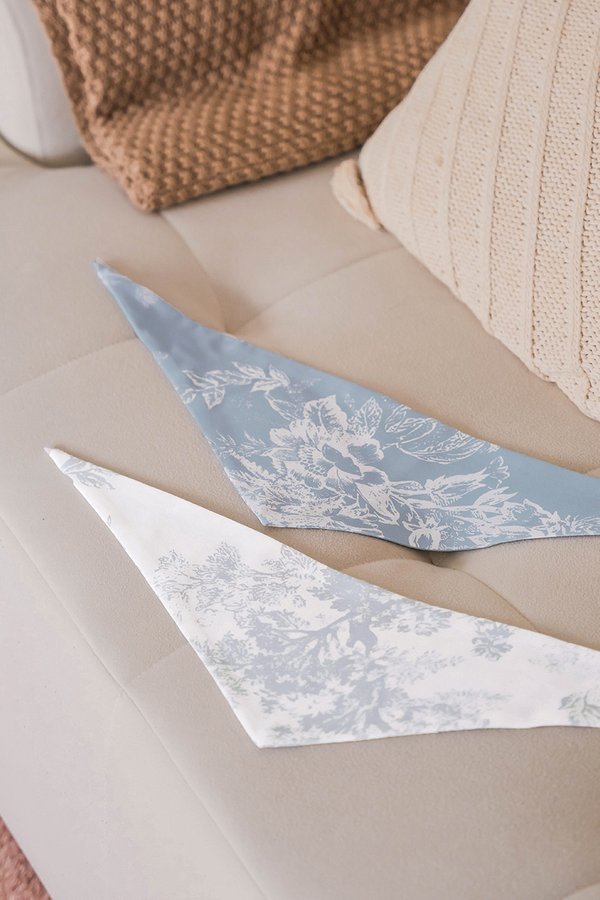 Furbaby Pet Bandana (Lake Blue Earthy Bliss)