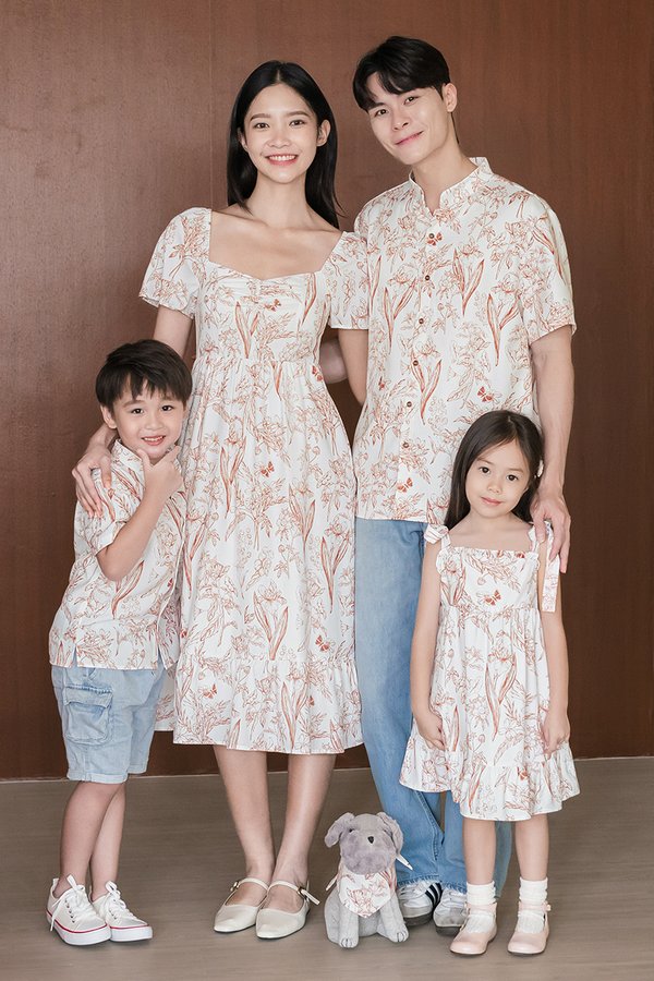 Furbaby Pet Bandana (Brick Red Enchanted Reverie)