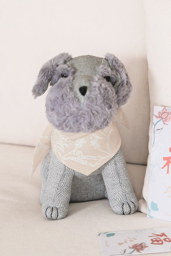 Furbaby Pet Bandana (Sand Peach Batik)