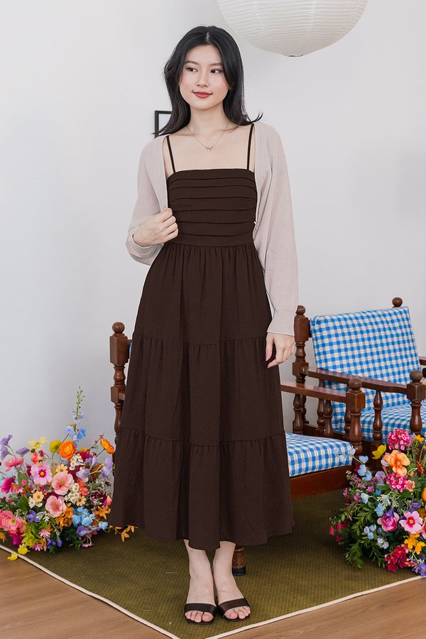 Lindy Slouchy Cardigan (Dusty Pink)