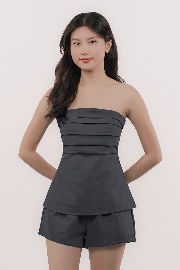 Bree Padded 2-Way Folds Top (Shadow)