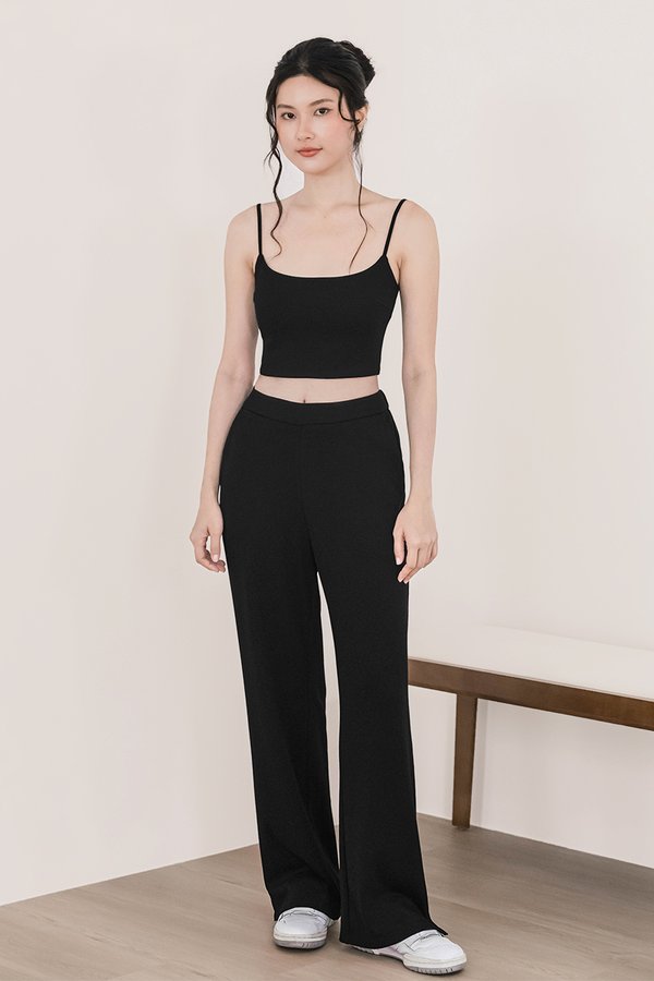 Adelyn Lounge Pants - Petite (Black)