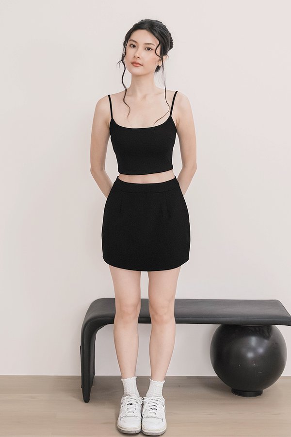 Grace Padded Cami Top V2 (Black)