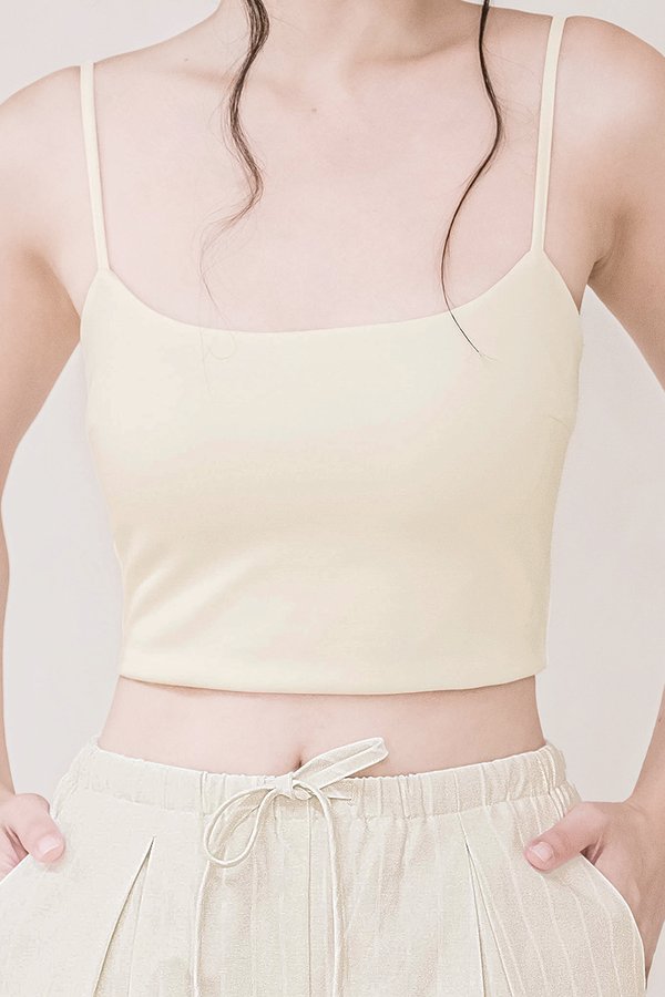 Grace Padded Cami Top V2 (Cream)