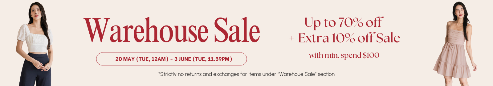 Mid Year Warehouse Sale 2025